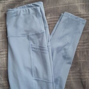 Baby blue Athletic Leggings